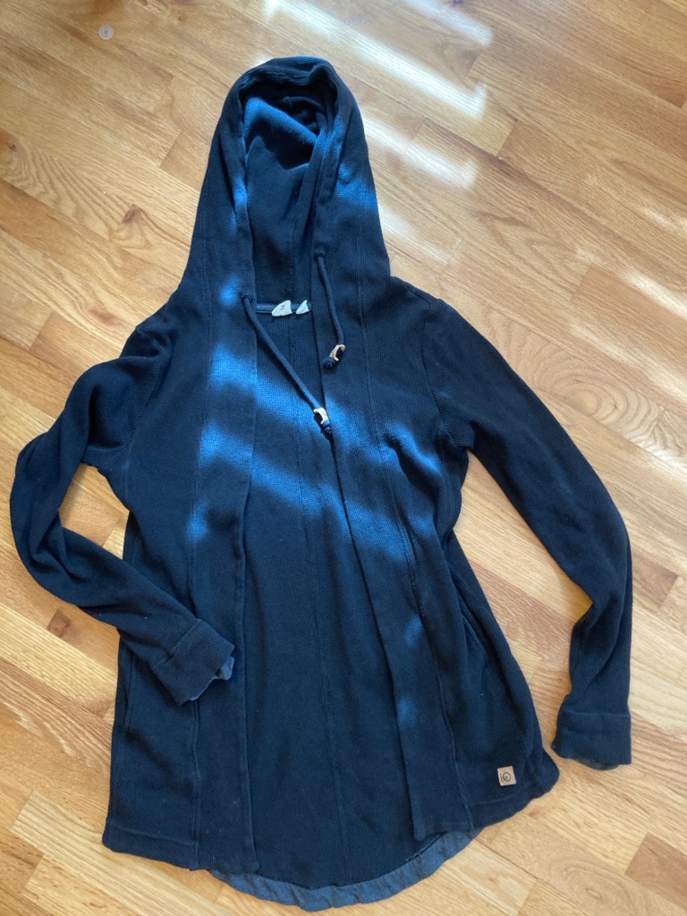 W's Tentree Waffle Cardigan Wrap Hoodie
